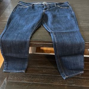 Women’s Old Navy Diva Jeans Plus Size 18 Short Dark Blue Brand New Never Worn